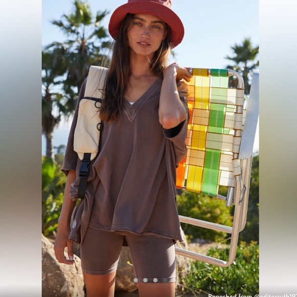 Free People Hot Shot reversible set brand new without tags! Rare sold out color - Picture 2 of 7